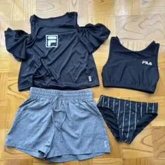 FILA 水着4点セットレディースサイズ9M