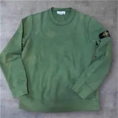 STONE ISLAND クルーネック スウェット カーキーのサムネイル