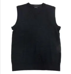 HILTON ヒルトン Vネックハイゲージベスト SUPER140's 秋冬春