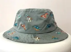 プティマイン　恐竜刺繍帽子