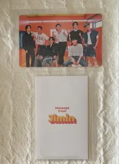 ⭐️公式 BTS Butter メッセージカード トレカ ジミン⭐️