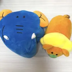 たべっ子どうぶつ ライオン おもちゃ ゾウ バッグ セット