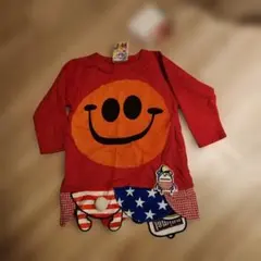 新品　JAM 長袖Tシャツ レッド 80cmのサムネイル