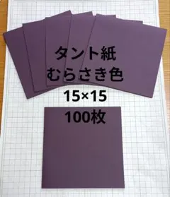 タント紙 エンジ色 100枚 おりがみ ペーパークラフト クラフトパンチ