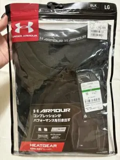 UNDER ARMOUR HEATGEAR アンダーシャツ ブラック LG