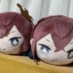 【本日限定セール】ツイステ寝そべりぬいぐるみセット アズール グリム メガジャンボ寝そべりぬいぐるみ(グリム・リドル・アズール