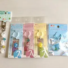 しずくちゃん ポップアップショップ　めじるしアクセサリー　リーフレット付き