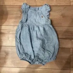 Ralph Lauren デニムロンパース 9M