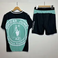 Sサイズ サッカージャンキー プラシャツプラパン ブラック - メルカリ