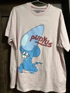 プニュズ、いただきマウスTシャツ、ピンク、サイズ3のサムネイル