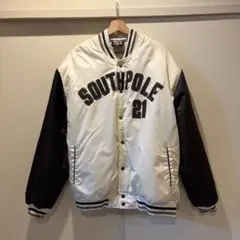 SOUTHPole スタジャン ホワイト/ブラックのサムネイル