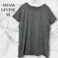 美品✨【XL】グレー クルーネックTシャツ 半袖 無地 夏 シンプル 定番人気