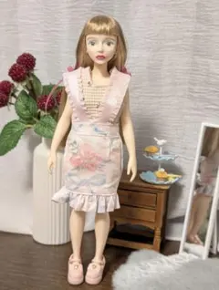 ローズブーケスカートset ピンク