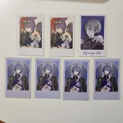 にじさんじ　小柳ロウ　チェキ風カード　7枚おまとめ