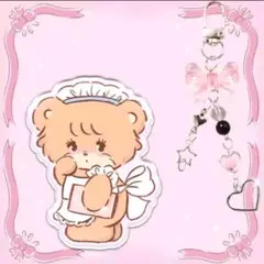 mikko ラテ アクリルキーホルダー 新品・未使用 送料込み 匿名配送