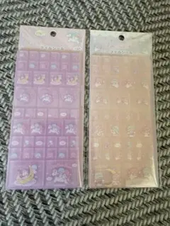 キキララ　タイルシール2枚セット