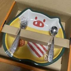 【新品未開封】びっくりドンキー　ハンバーグディッシュ皿　27cm&21cm計2枚 新品未開封】びっくりドンキー ハンバーグディッシュ皿 27cm&21cm計2枚