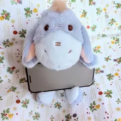 イーヨー　ぬいぐるみスマホスタンド　ディズニーストア