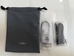SHOKZ 充電ケーブルとバンドとポーチセット