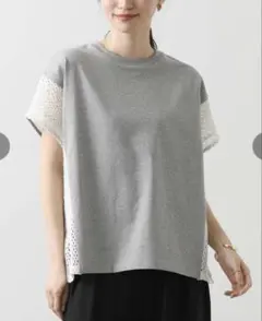 Gready Brilliant Sラッセルレース切替フレンチスリーブカットソーのサムネイル