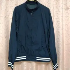 ユニクロ　メンズ ネイビー ブルゾン