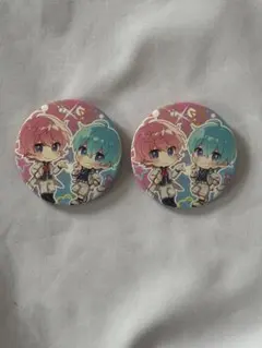 さところ　すとぷり　缶バッチ　2021 NEW YEAR デフォ　さとみ　ころん