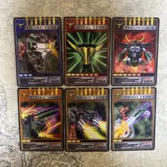 仮面ライダー龍騎　アドベントカード　仮面ライダーゾルダ　劇中サイズ6枚セット