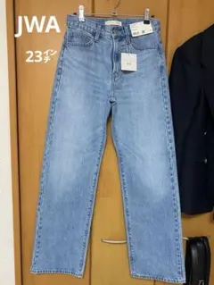 ☆新品未使用☆UNIQLO JWAストレートジーンズ 23インチ63Blue