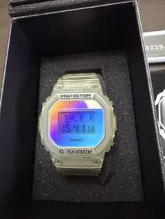 美品 G-SHOCK GM-5600SCM-1JF スケルトンカモフラ 箱付 - メルカリ