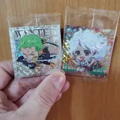 ワンピース 大海賊シールウエハース LOG.13 ゾロ　ボニー