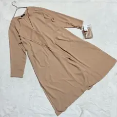 RyuRyu リュリュ ＊ 新品✨ ガウンコート 薄手 長袖 ベージュ系 (M)