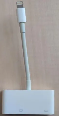 Apple純正　Lightning to VGA Adapter A1439