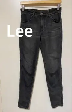 Lee リー　ダークグレー スキニージーンズ　デニムパンツ　ジーパン　ストレッチ
