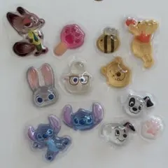 ボンボンドロップシール おすそわけ ズートピア プーさん 101匹 スティッチ①