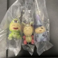 すき家すきすきセット★クレヨンしんちゃんつながるマスコット3種セット
