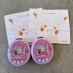 たまごっちチョコ缶　2個　ポケモン紙袋2枚 セット