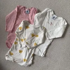 PETIT BATEAU オーガニックコットン肌着 6m