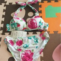 水着 花 白 ビキニ 新品 pixyparty