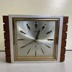 【希少/昭和レトロ】ジャンク品CITIZEN シチズン 壁掛け時計 木製フレーム