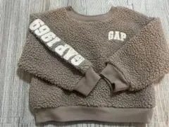 GAP 3yearsモコモコ　トレーナー ブラウン