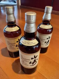 山崎12年／山崎ノンビンテージ／竹鶴　計3本セット サントリー 山崎 12年 箱付の通販【moment】