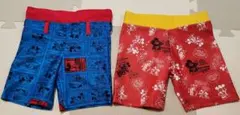 【美品】90cm　ミッキー水着　男の子双子　おまとめ売り　ディズニー