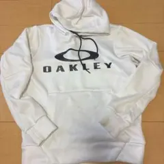 OAKLEY プルオーバーパーカー ホワイト JPN Mサイズのサムネイル