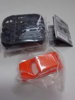 Honda×ハセガワ 1/64 Honda CIVIC RS オレンジ ミニカー