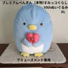 アミューズメント専用すみっコぐらし　10thぬいぐるみXLプレミアムぺんぎん本物