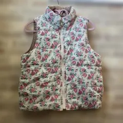 ローリーズファームキルトベスト　リバーシブル