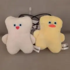 mojojojo ぬいぐるみセット ホワイト・イエロー