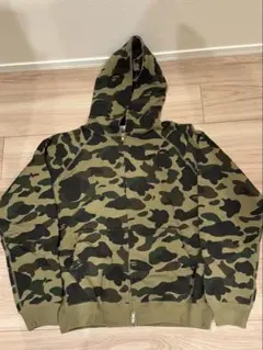 ☆未使用☆ APE camo full zip Hoodie M パーカー - メルカリ