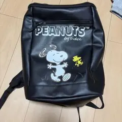 PEANUTS スヌーピー リュック ブラック