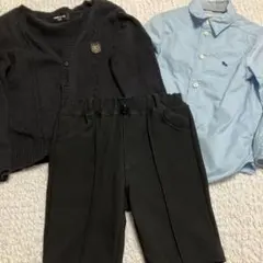 フォーマルセット カーディガン・シャツ・パンツ　男の子　100